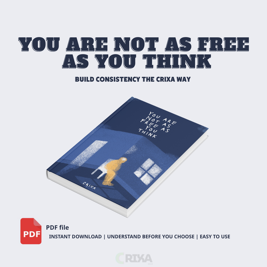 You Are Not As Free As You Think booklet